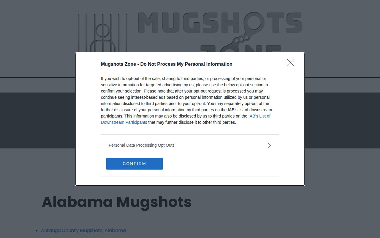 Iowa mugshot directory showing no confirmed Linn County local coverage